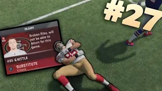 Our Season Could Be Over! Kittle Has A Huge Injury! Madden 20 San Francisco 49ers Franchise Ep.27