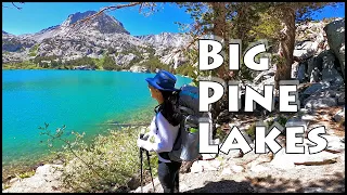 Big Pine Lakes Backpacking, Palisade Glacier hiking, Inyo NF