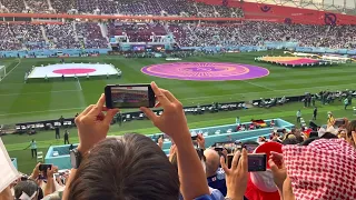 Japan vs. Germany The FIFA World Cup 2022 Qatar pre-match ceremony