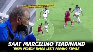 ANJIR TIMOR LESTE DIBUAT MAINAN‼️Saat Marcelino Pamerkan Skill Nutmeg Didepan Pelatih Timor Leste