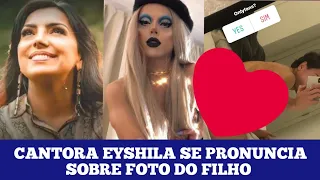 EYSHILA CHORA AO VER 📷 DO  FILHO " o inimigo tentou colocar minha derrota no outdoor "