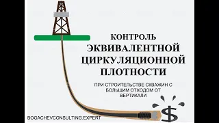 Контроль эквивалентной циркуляционной плотности при строительстве скважин БОВ