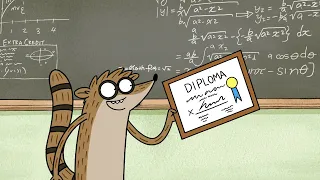 Regular Show - Rigby Tries To Get A High School Diploma