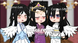 mdzs react || •madame Lan, Madame Yu e Cangse-Sanren•