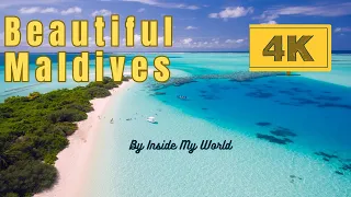 Maldives 12K HDR 60fps Dolby Vision | Maldives 4K UHD | Relaxing Music + Surreal Drone Footage