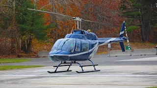 Bell 206 JetRanger helicopter review + how to fly a helicopter