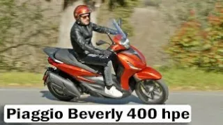 PIAGGIO Beverly 400 Hpe 2022: Test and technical sheet