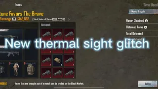 [Fixed]PUBG MOBILE Metro Royale:New thermal sight glitch make ultimate money in Metro Royale 5.0
