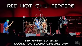 Red Hot Chili Peppers: Opening Jam - 2023-09-30 - Sound on Sound; Bridgeport, CT [4K]