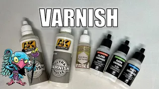 How to Varnish with your Airbrush - HC 367