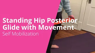 Standing Hip Posterior Glide with Movement