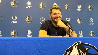 Luka Doncic Speaks After Mavs Win vs. Nets, Reacts to Incredible Bank Shot: Oct. 27, 2023