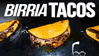 CHEESY JUICY BEEFY BIRRIA TACOS, WOW! | SAM THE COOKING GUY 4K