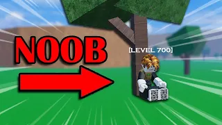 I BOUNTY HUNTED AS A LEVEL 700! | Blox Fruits Bounty Hunting + Combo Showcase