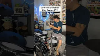 Consoles playing drums PT2 #funny #gaming #comedy #gamer #relatable