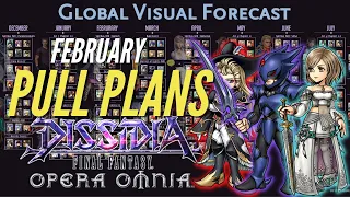 Pull Plans For February | Dissidia Final Fantasy: Opera Omnia