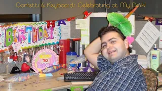 Confetti & Keyboards: Celebrating at My Desk!