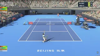 Carlos Alcaraz vs Lorenzo Musetti | Beijing 2023 | Tennis Elbow 4 | Gameplay