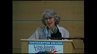 From the Archives - 2002 - Dava Sobel - Southampton College Writers Conference Series
