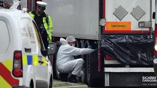 British police arrest 5 suspects after 39 migrants found dead in truck