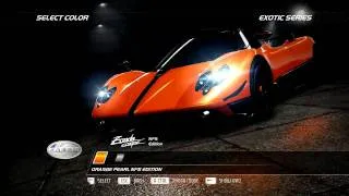 NFS Hot Pursuit - Presenting Pagani Zonda Cinque NFS Edition - Exotic Series