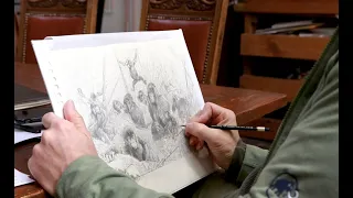 John Banovich, In the Studio: Sketching Kwitonda