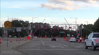 Huge Railroad Crossing, 24th Ave, Bloomington, MN