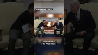Biden Hosts Zelenskiy in Oval Office in Bid for Ukraine Aid