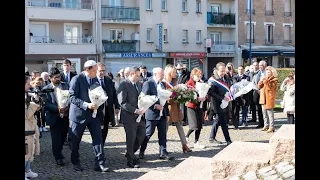 Visite de son Excellence, Yaël German, Ambassadrice d'Israël en France à Drancy