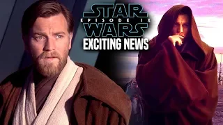 Star Wars Episode 9 Ewan Mcgregor! Exciting News Revealed (Star Wars News)