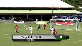 2015 OFC U17 CHAMPIONSHIP | MD6 | Group B M1 | Tonga 0-13 Tahiti | Highlights