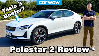 Polestar 2 EV review - see where it beats the Tesla Model 3