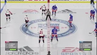 madness at madison | rangers vs capitals line brawl