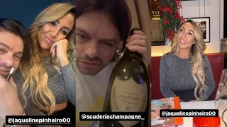 Filippo Champagne si balla la fresca con la bionda e poi a spingere in gintoneria 🍾