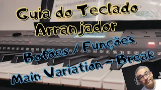 🧑‍🏫 Guia do Teclado Arranjador - Aula 11 - Intro, Main Variation, Fill, Break, Ending​