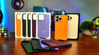 Official Apple iPhone 13 Pro Max Leather Case Line-Up (All Colors)