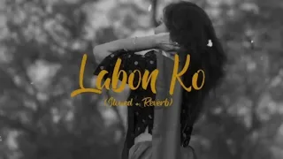 Labon Ko (Slowed + Reverb) |  KK Best Song | Slowed Reverb | Bhool Bhulaiyaa 3 | Lofi songs | HD |