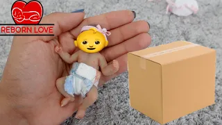 So Tiny! World's Smallest Silicone baby Box Opening