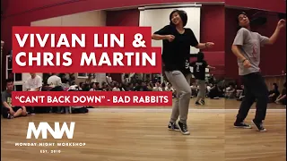 Can't Back Down - Bad Rabbits | Chris Martin & Vivian Lin | Monday Night Workshop