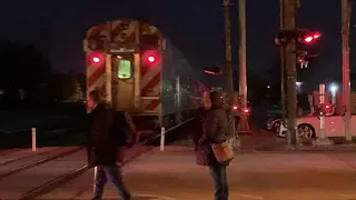 The Complete Metra Evening Rush Hour At Fairview Avenue On November 8, 2019