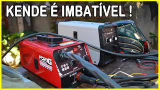 ELETRODO E ARAME AUTO PROTEGIDO FORTG FG 4004W , KENDE 140F PRO ! TESTE COM APARELHOS !