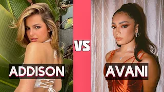 Addison Rae VS Avani TikTok Dance Battle