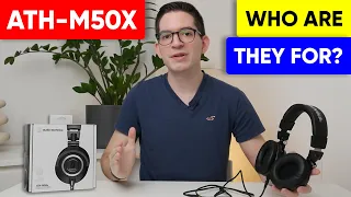 ATH-M50x Who Are They For? (Monitoring, DJ, Music, Movies)