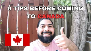 6 TIPS BEFORE COMING TO CANADA | INTERNATIONAL STUDENTS