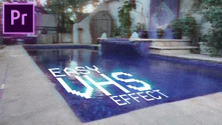 EASIEST Instant "VHS" effect look in Adobe Premiere Pro (No Plugin Needed) (Tutorial / How to)