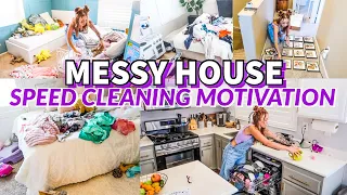 SPEED CLEANING MOTIVATION | ULTIMATE SPEED CLEAN WITH ME | MOM MOTIVATION | EVERYDAY LIFE CLEANING