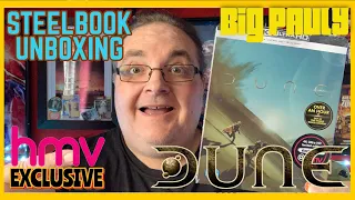 DUNE (2021) 4K (HMV Exclusive) Steelbook Unboxing