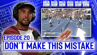 Use This Doubles Pickleball Strategy To Win More Pickleball Matches - Boiler Room Breakdown Ep. 20