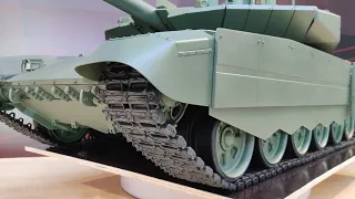Танк Т-90МС, выставочная модель.  Масштаб М1:10.  Scale model Т-90MS.