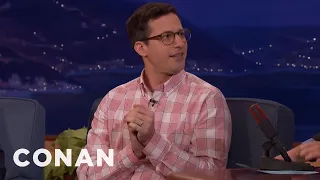 Andy Samberg & John Mulaney Tracked Down Lorne Michaels' Deodorant | CONAN on TBS